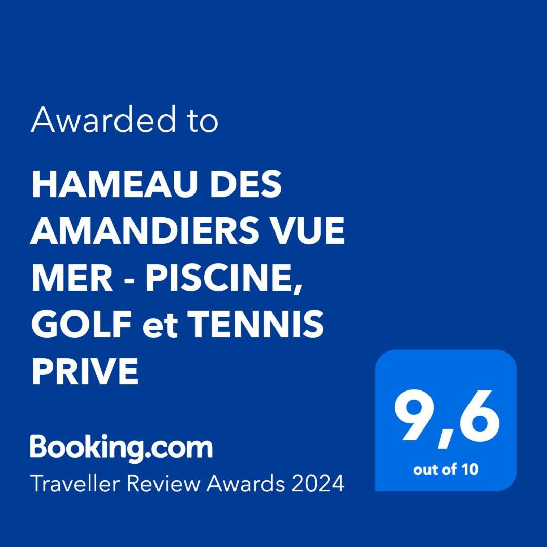 Hameau Des Amandiers Vue Mer - Piscine, Golf Et Tennis Prive Saint-Cyr-sur-Mer Εξωτερικό φωτογραφία